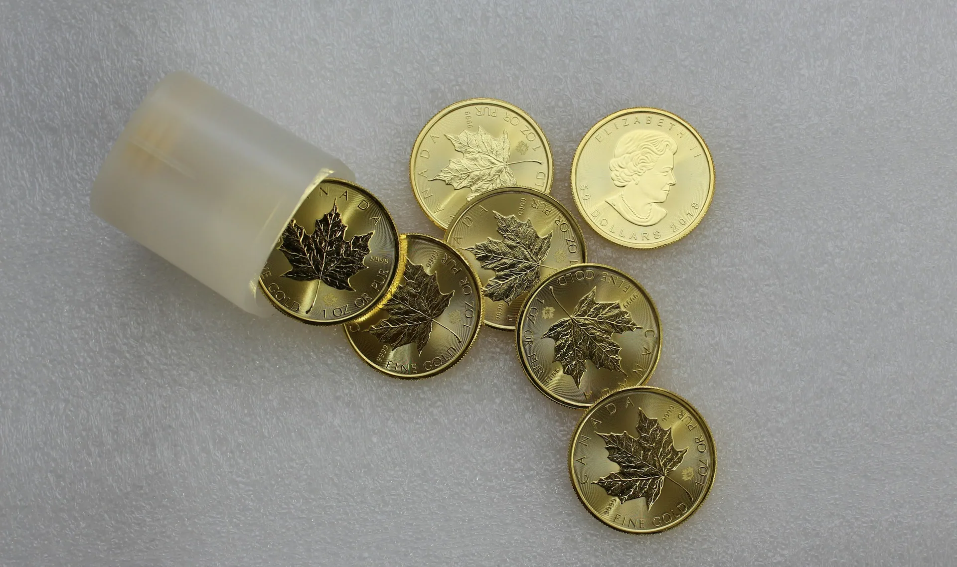 Gold coins and bullion